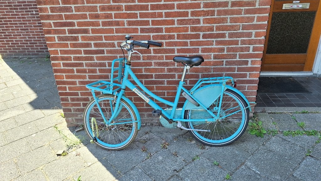 Popal meisjes fiets, Fietsen en Brommers, Fietsen | Meisjes, Ophalen, Terugtraprem, Gebruikt, Popal transport fiets