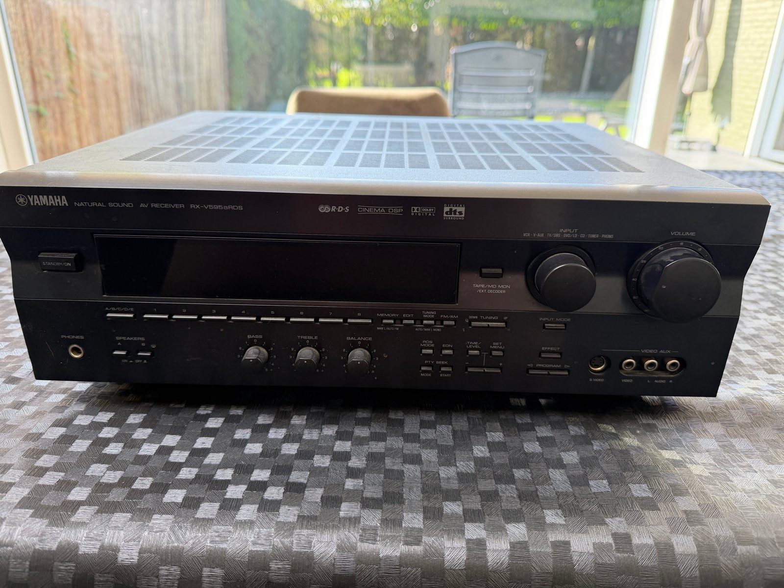 Yamaha RX-V595aRDS Versterker - Topkwaliteit Audio, Gebruikt, Yamaha, Ophalen of Verzenden, 60 tot 120 watt