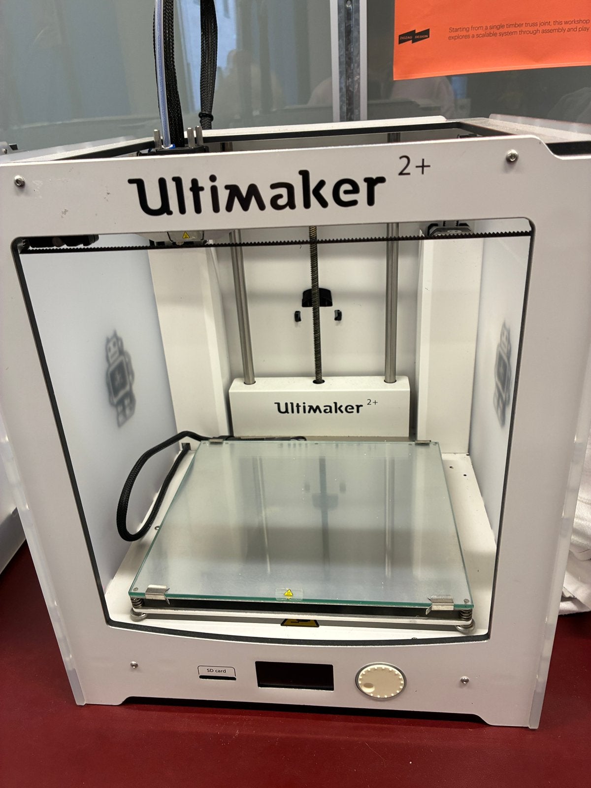 Ultimaker 2+ 3D printer, Ophalen, Gebruikt, Filament