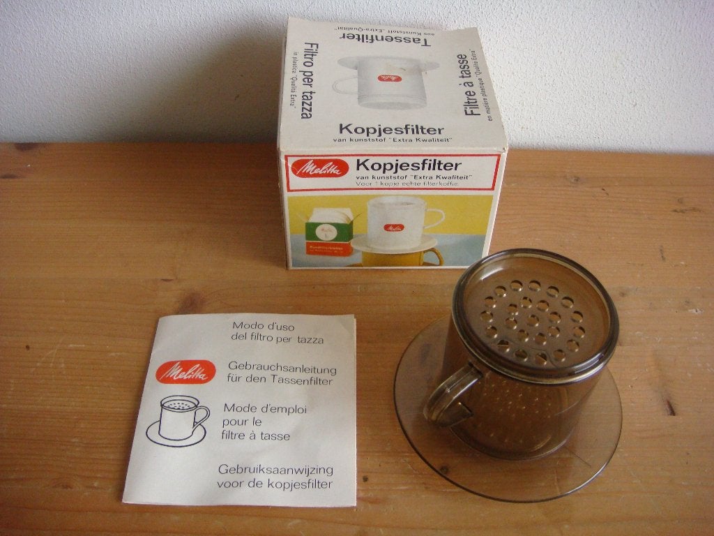 Ouderwets Melitta kopjesfilter, Overige typen, Kunststof, Nieuw, Ophalen of Verzenden