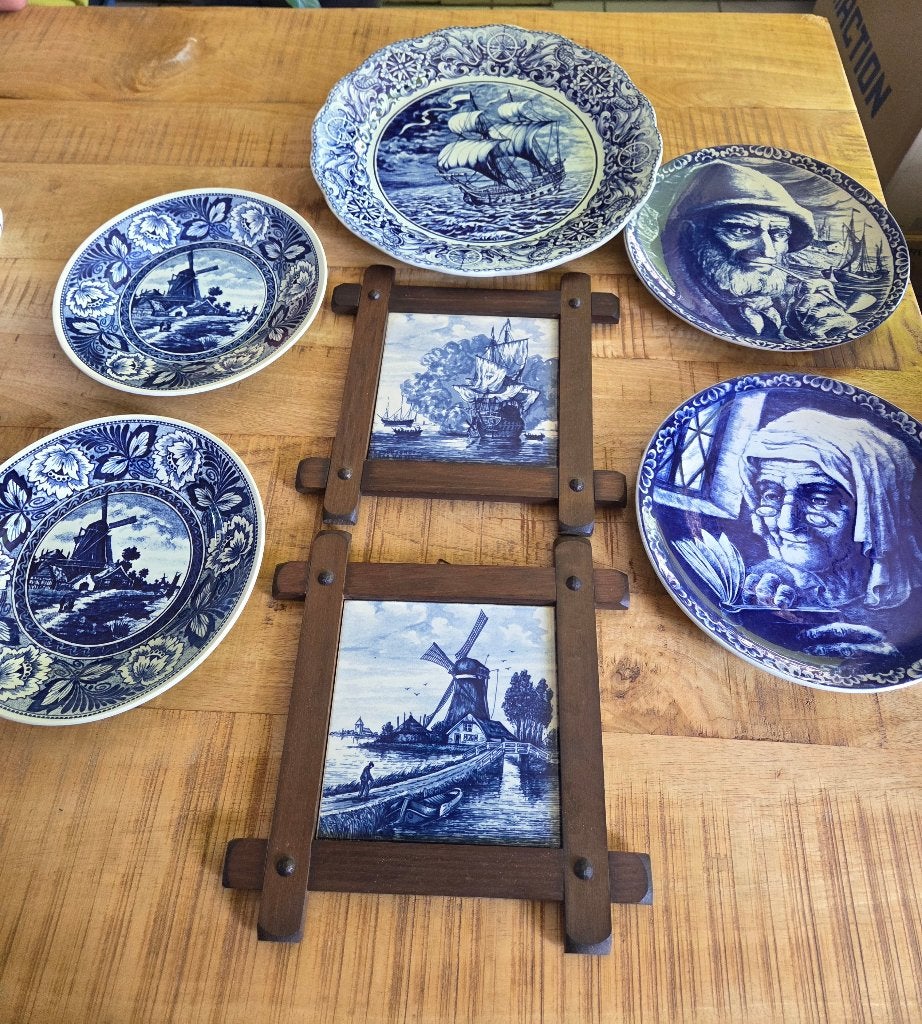 Delfts blauw boch, Ophalen