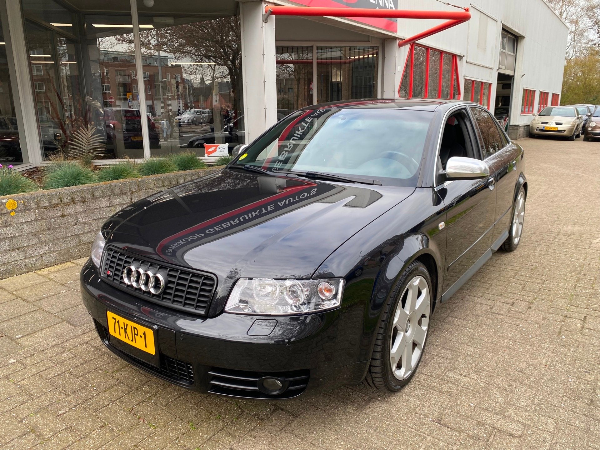Audi S4 4.2 V8 Quattro Automaat ! ZEER MOOI ! - Inruil Mog, Automaat, Gebruikt, Zwart, Bedrijf