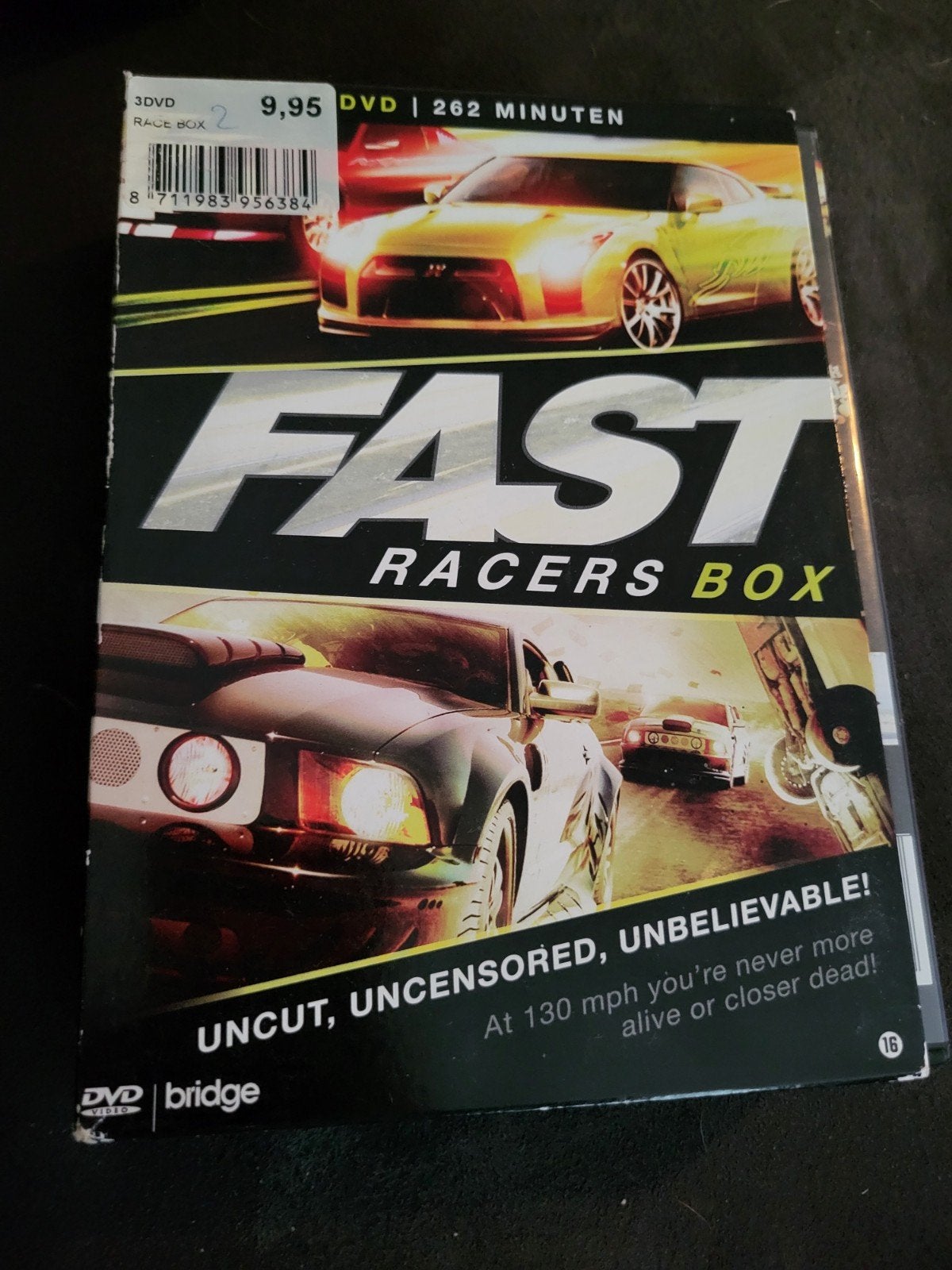 Fast Racers Box DVD - 3 films vol actie en snelheid, Vanaf 16 jaar, Ophalen of Verzenden, Gebruikt, Actiekomedie