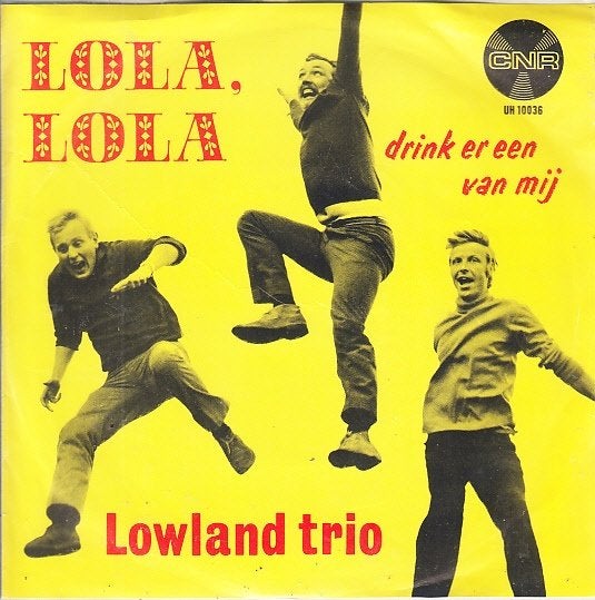 lowland trio - lola lola ( piraat/1968), 7 inch, Single, Ophalen of Verzenden, 1960 - 1969