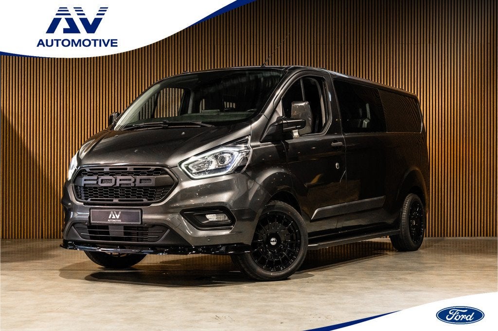 Ford Transit Custom 300 2.0 TDCI L2H1 DC | Raptor Edition |, Auto's, Bestelauto's, Voorwielaandrijving, Gebruikt, 4 cilinders