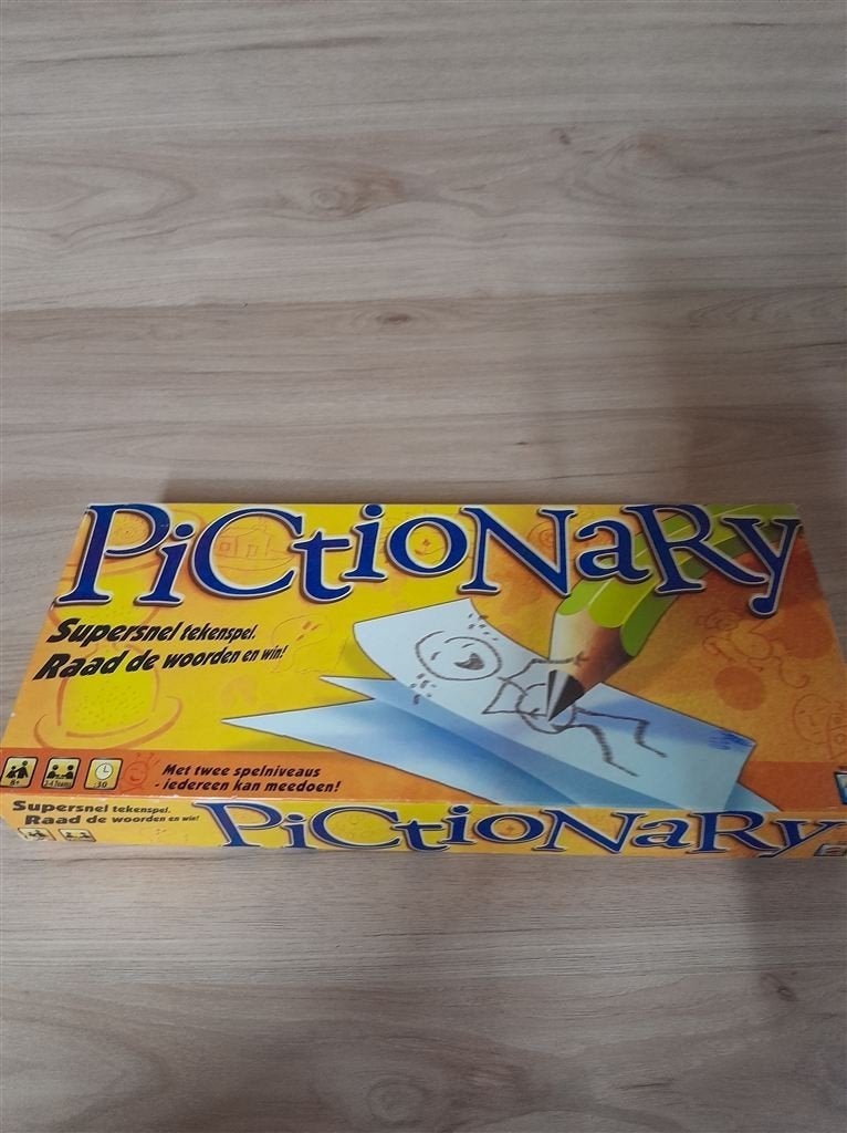 Pictionary Supersnel Tekenspel - s3594, Verzenden, Zo goed als nieuw
