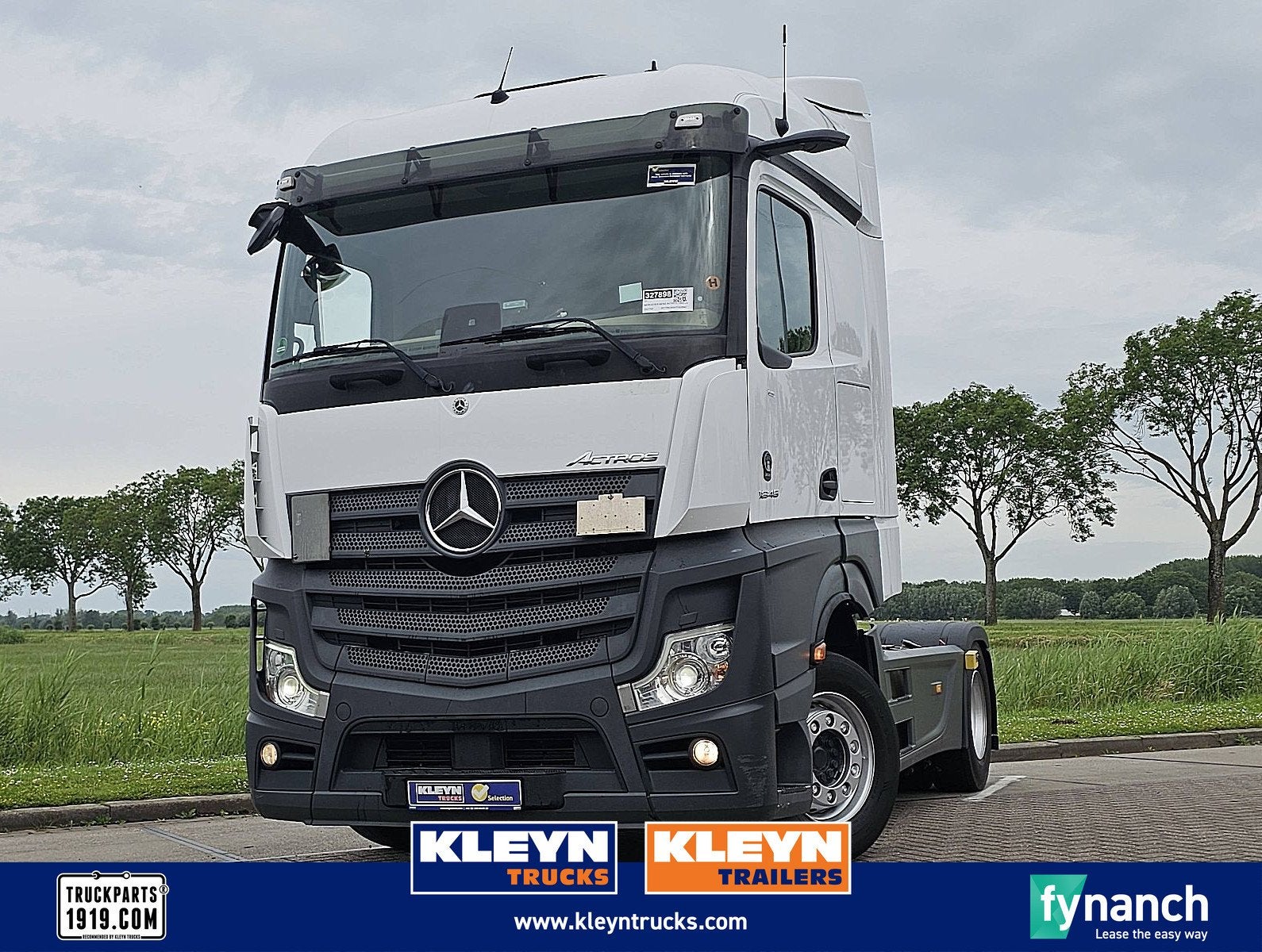 MERCEDES-BENZ ACTROS 1845 LS mp5 retarder 2x tank, Automaat, Euro 6, Overige kleuren, Mercedes-Benz