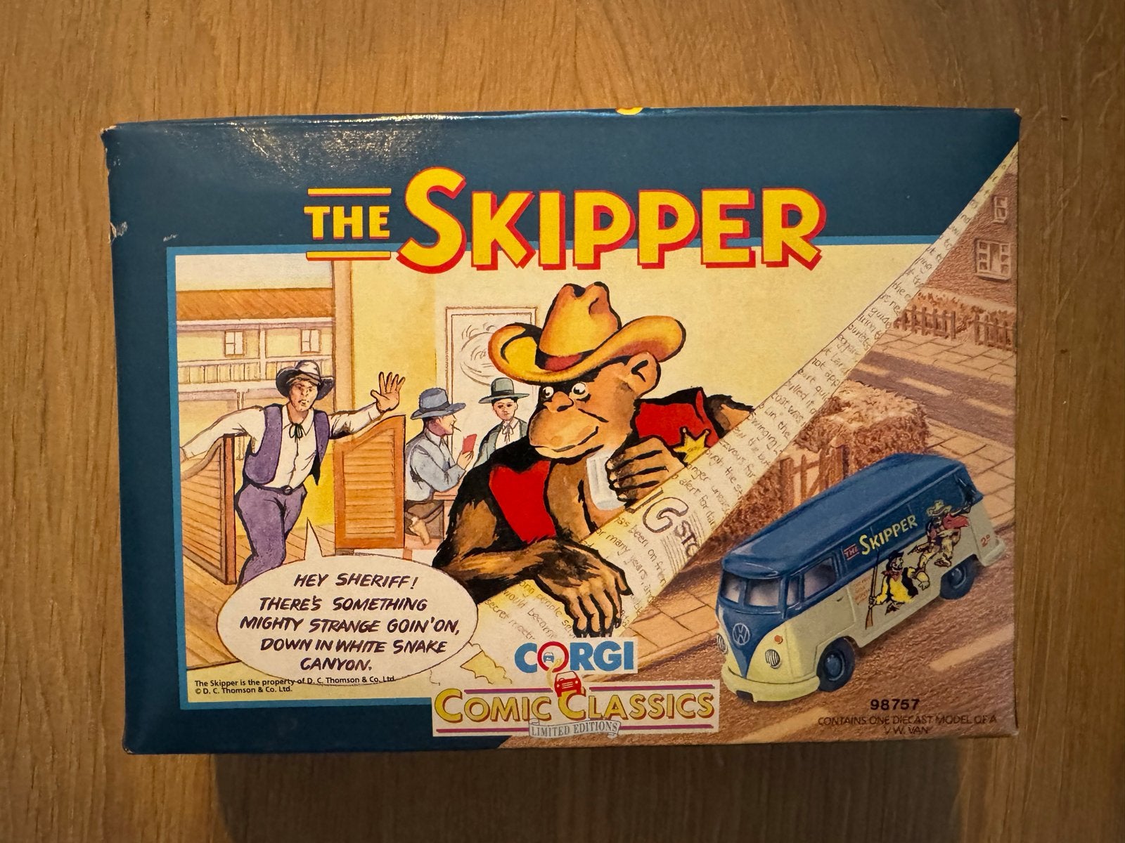 Corgi Comic Classics The Skipper VW Van Limited Edition, Ophalen, Nieuw, Auto