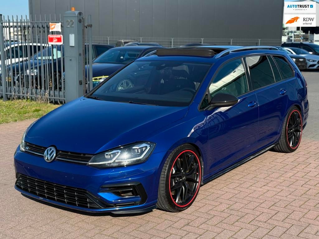 Volkswagen Golf Variant 2.0 TSI 4Motion R 7.5R 2017 Blauw 31, Auto's, Automaat, Gebruikt, 4 cilinders, 1984 cc