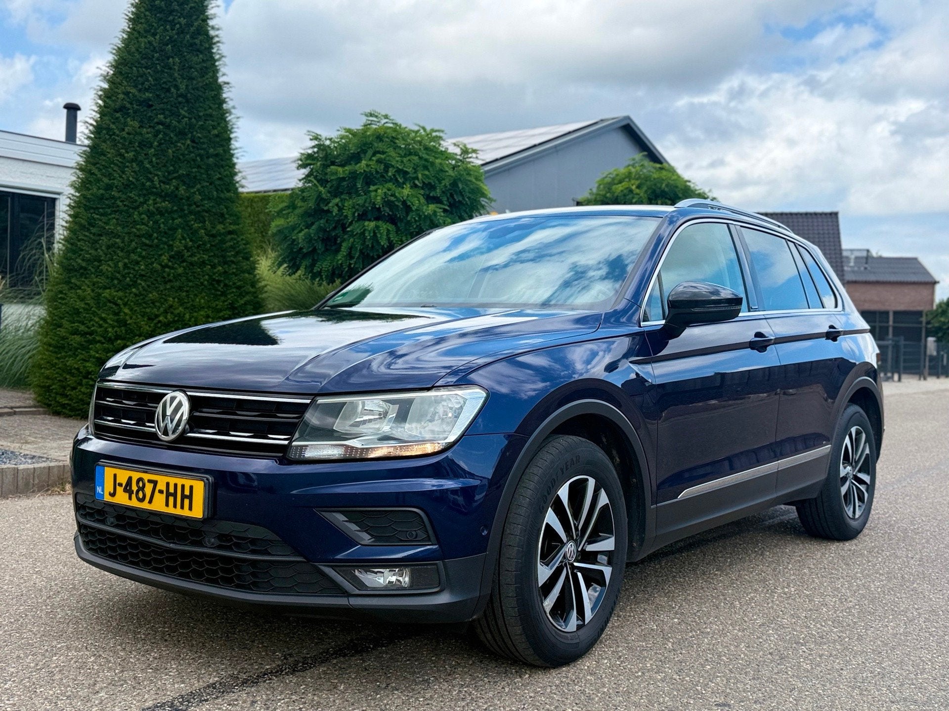 Volkswagen Tiguan 2.0 TDI Comfortline / DSG / Lmv, Auto's, Gebruikt, Euro 6, 4 cilinders, Blauw