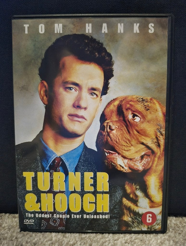 Turner & Hooch (tom hanks / 1989), Nederlands, Breedbeeld, Ophalen of Verzenden, Zo goed als nieuw