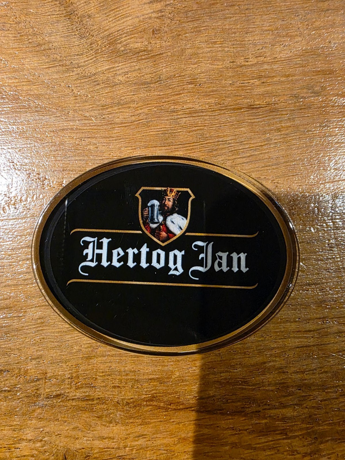 Hertog Jan taplens, Verzamelen, Biermerken, Ophalen of Verzenden, Zo goed als nieuw, Reclamebord, Plaat of Schild, Hertog Jan
