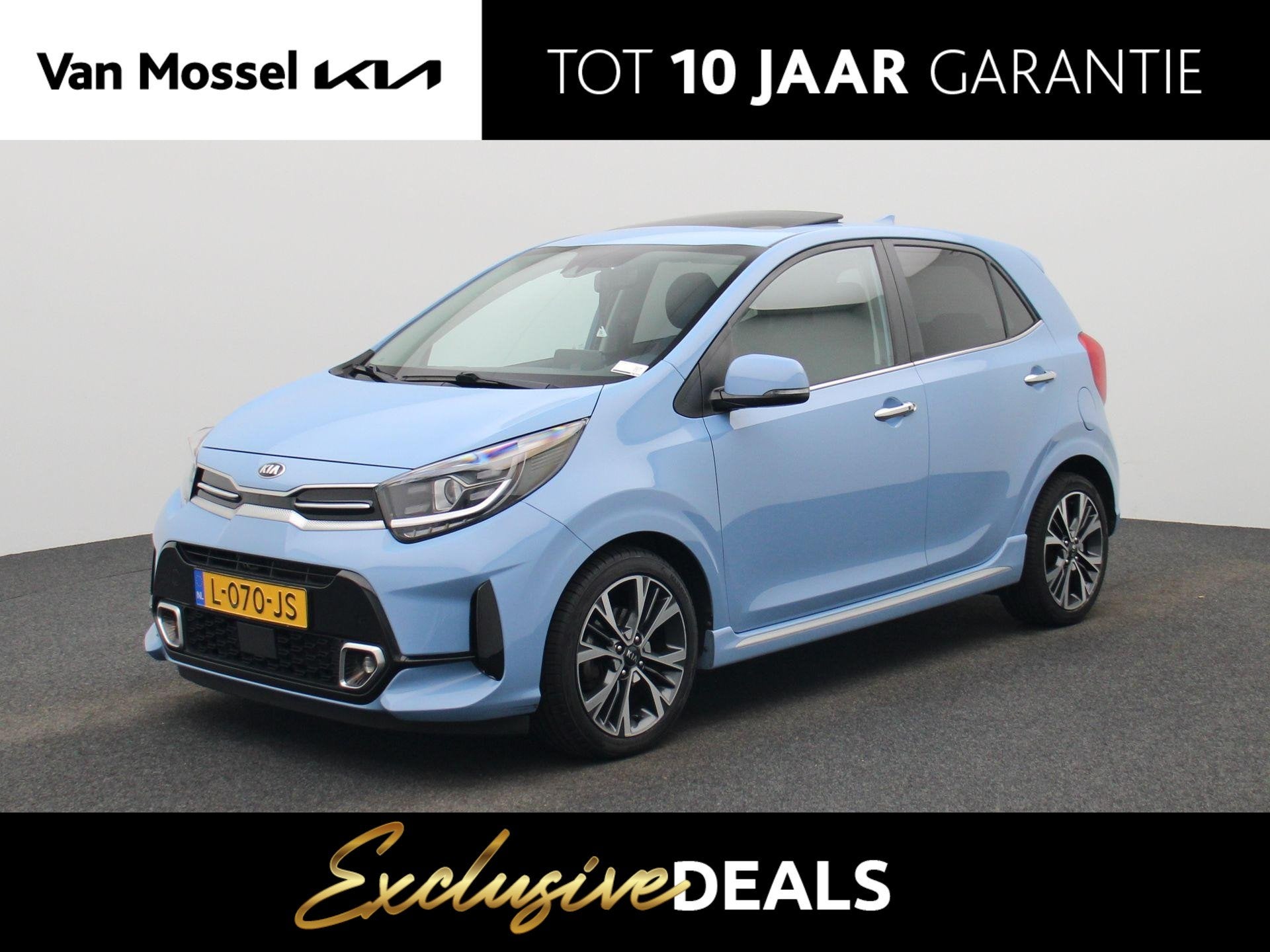 Kia Picanto 1.0 T-GDi GT-Line 5p | 100 Pk | Clima | Stoel ve, Voorwielaandrijving, 12 maanden, 101 pk, Gebruikt