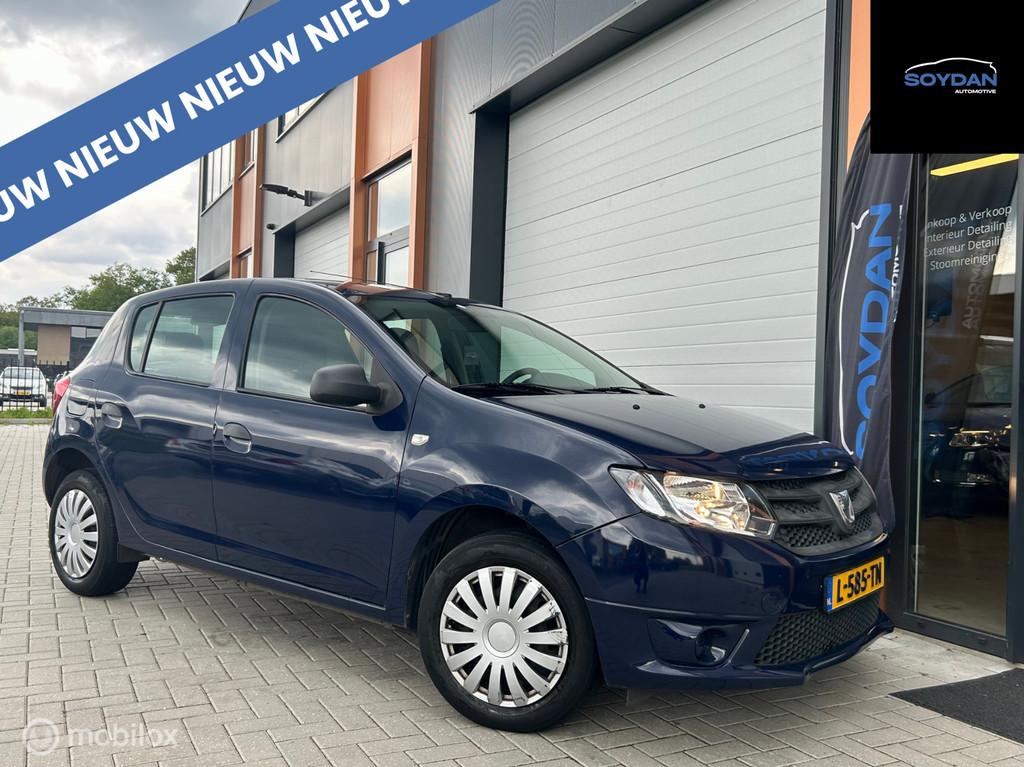 Dacia Sandero 1.2 16V | NW APK | 5 DRS | GOED ONDEROHUDEN |, Auto's, Dacia, Euro 5, Gebruikt, 31 €/maand, 4 cilinders