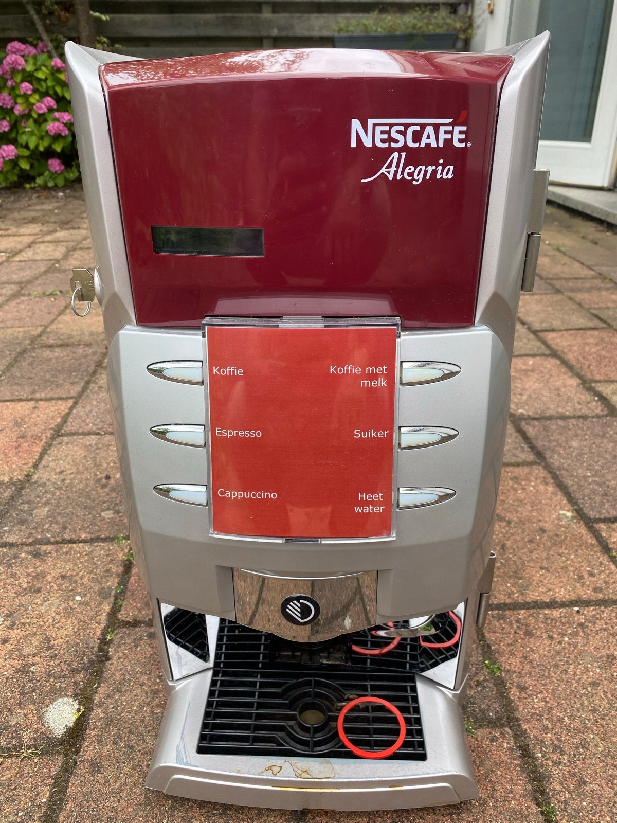 Nescafé Alegria T.TOP 01N Koffiemachine - Zo goed als nieuw, Ophalen, 10 kopjes of meer, Koffiemachine, Koffiebonen