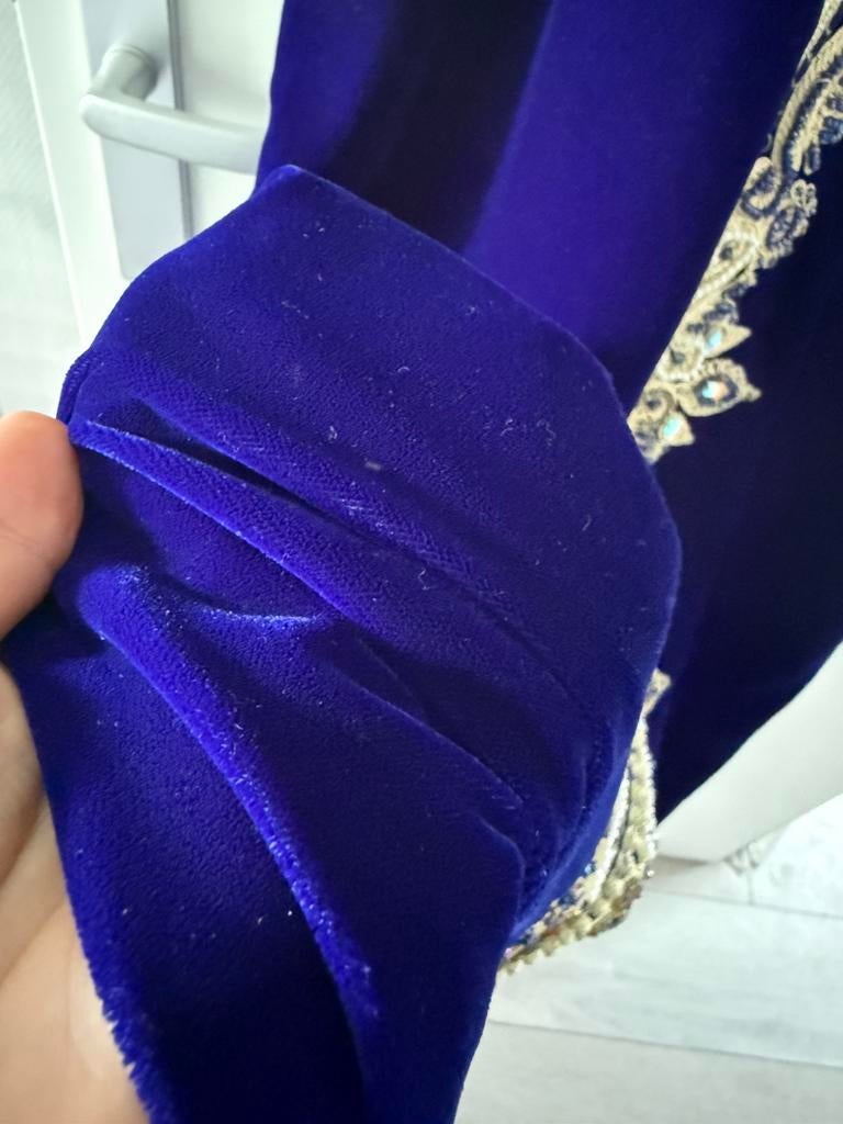 Marokkaanse jurk, Ophalen of Verzenden, Zo goed als nieuw, Blauw, Overige typen