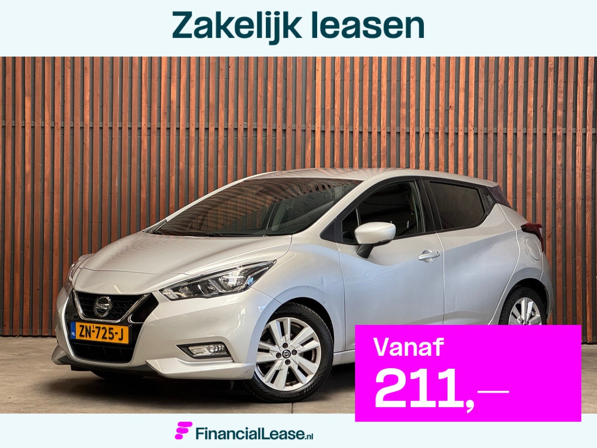 Nissan Micra 1.0 IG-T AUTOMAAT-Connecta Airco-Cruise-Camera-, Gebruikt, 1055 kg, 49 €/maand, Origineel Nederlands