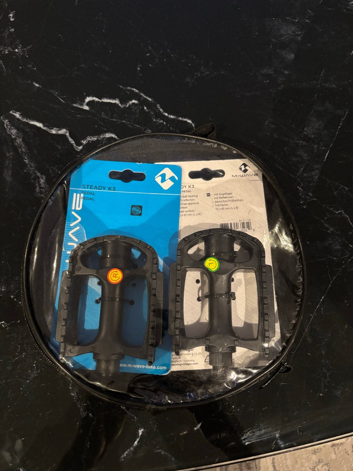 M-Wave Steady K3 Fiets Pedalen - Nieuw in verpakking, Ophalen of Verzenden, Nieuw