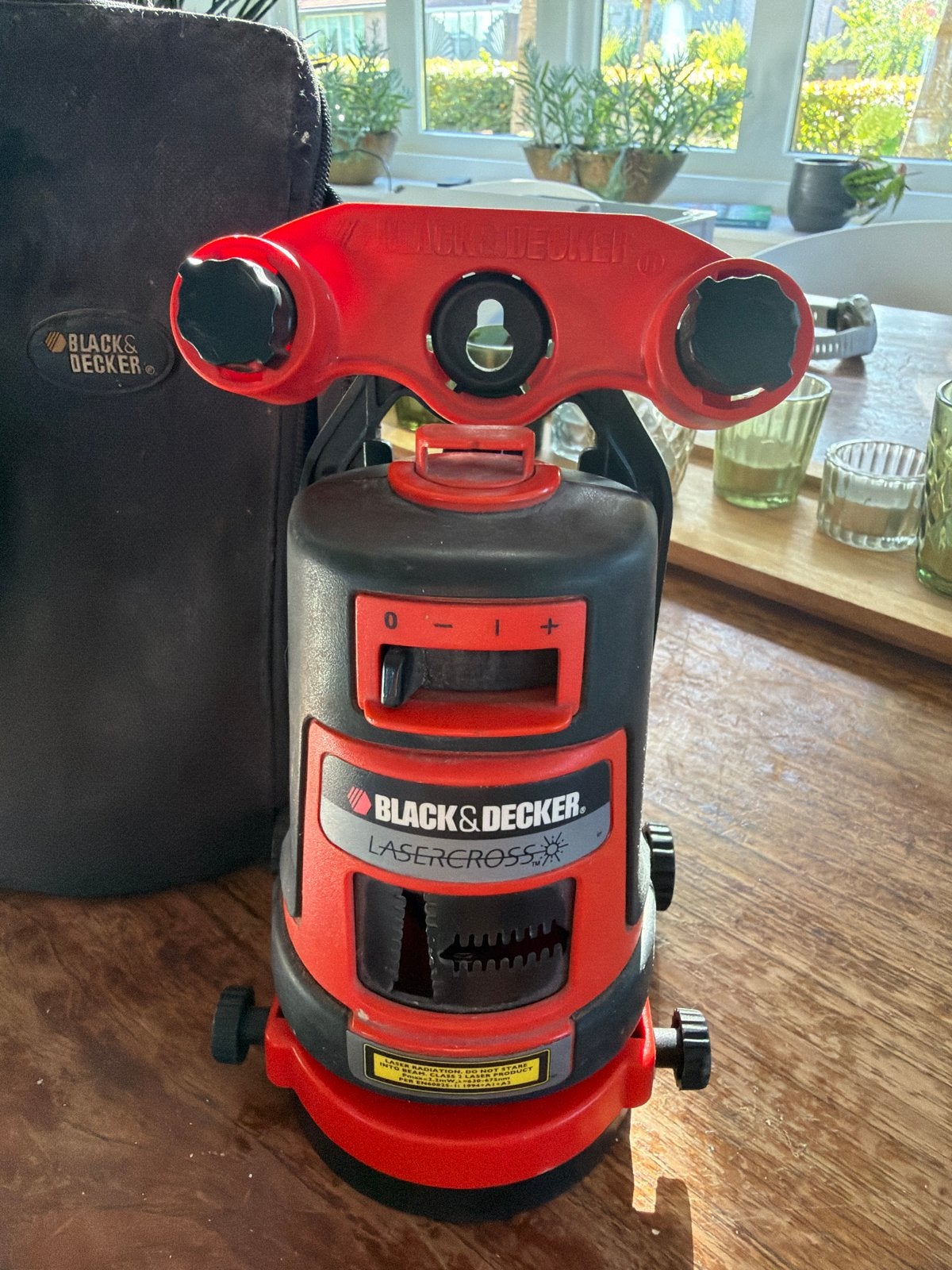 Black & Decker LaserCross LZR6 Laserwaterpas met hoesje, Ophalen of Verzenden, Gebruikt