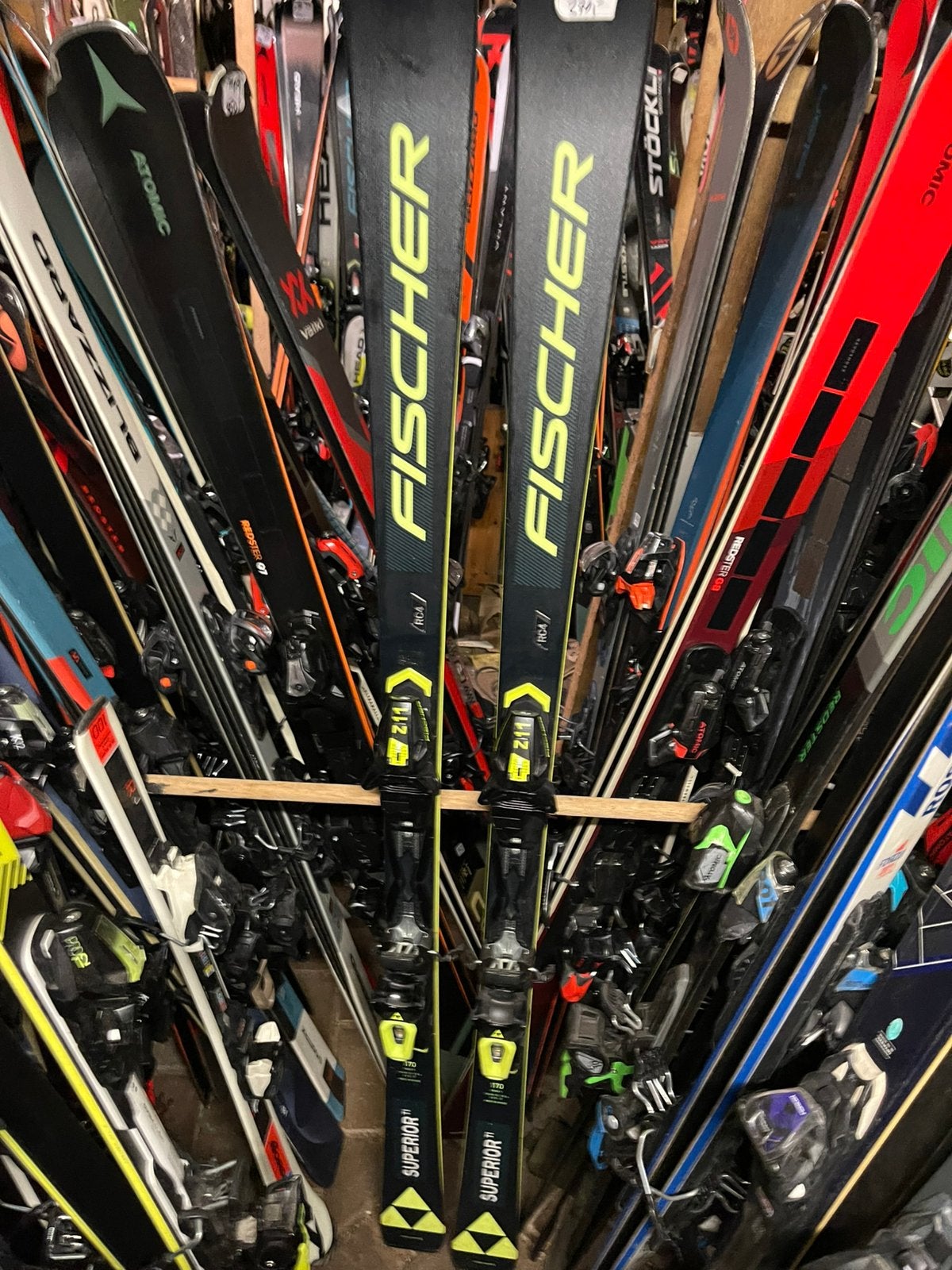 170cm FISCHER RC4  superior TI ALL ROUND, 160 tot 180 cm, Fischer, Ophalen of Verzenden, Zo goed als nieuw