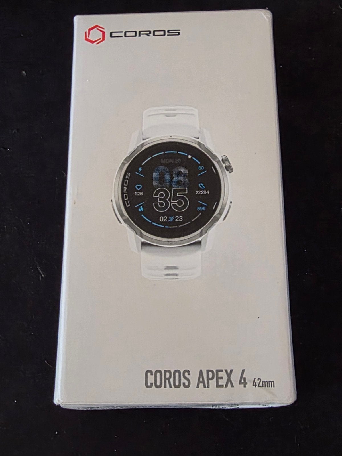 coros apex 4 43 mm wit horloge, Ophalen of Verzenden, Nieuw, Overige typen