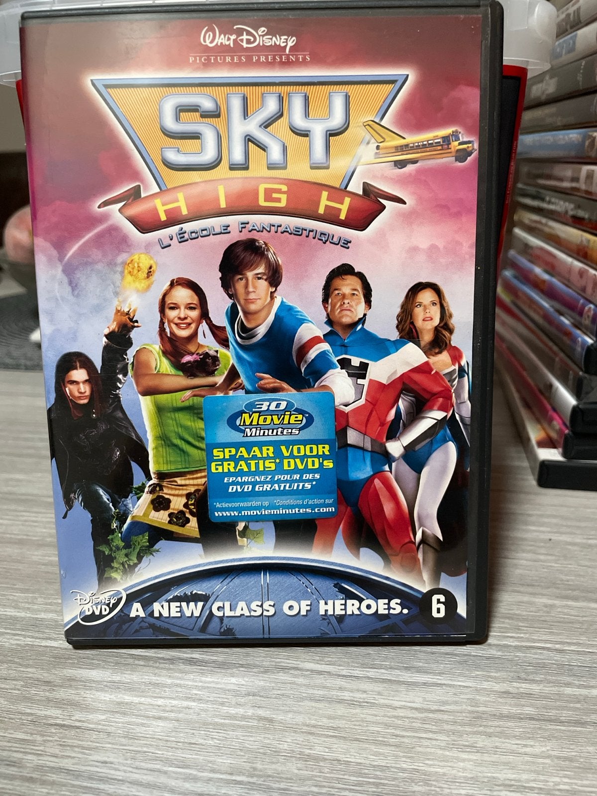 Sky High - Disney DVD - Een nieuwe klas helden, Engels, Alle leeftijden, Nederlands, Ophalen of Verzenden