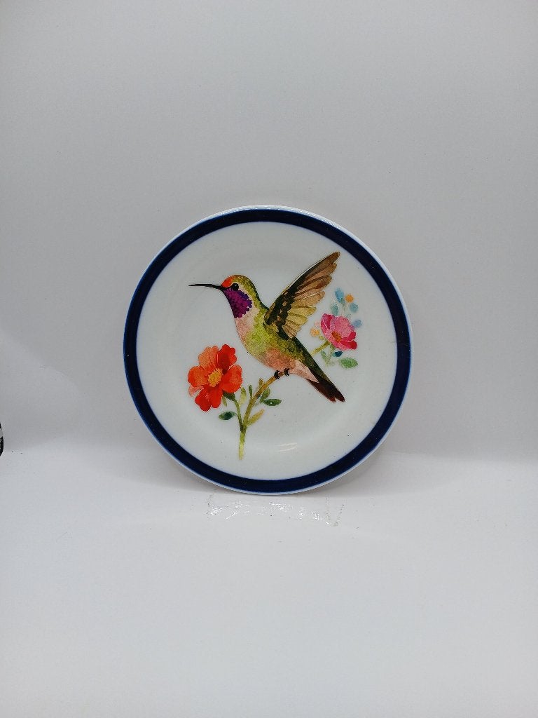 sierbordje kolibri, Meerkleurig, Overige materialen, Overige stijlen, Nieuw