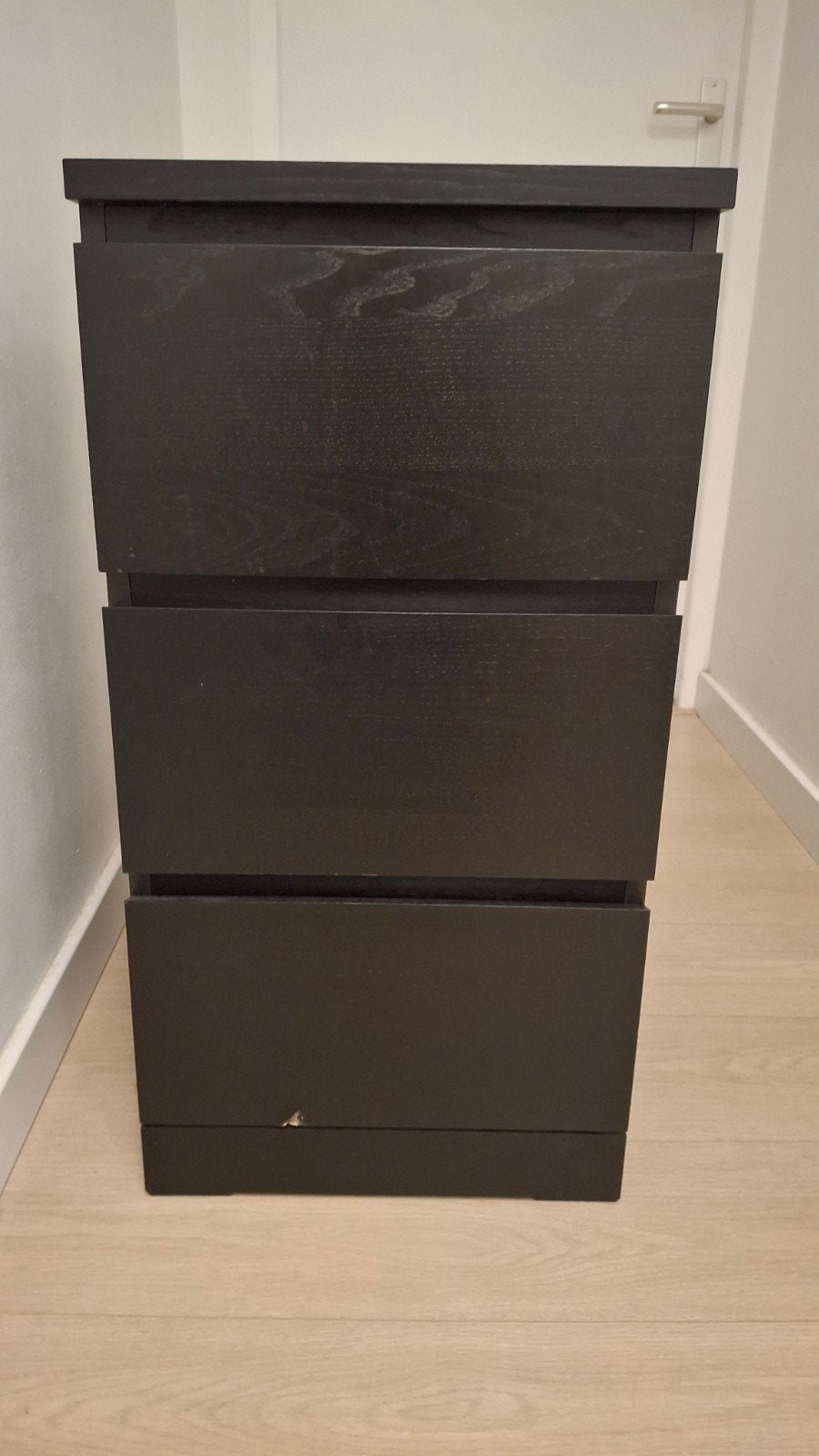 IKEA MALM Ladekast met 3 lades, Huis en Inrichting, Kasten | Ladekasten, Ophalen, Minder dan 50 cm, 3 of 4 laden, Minder dan 100 cm