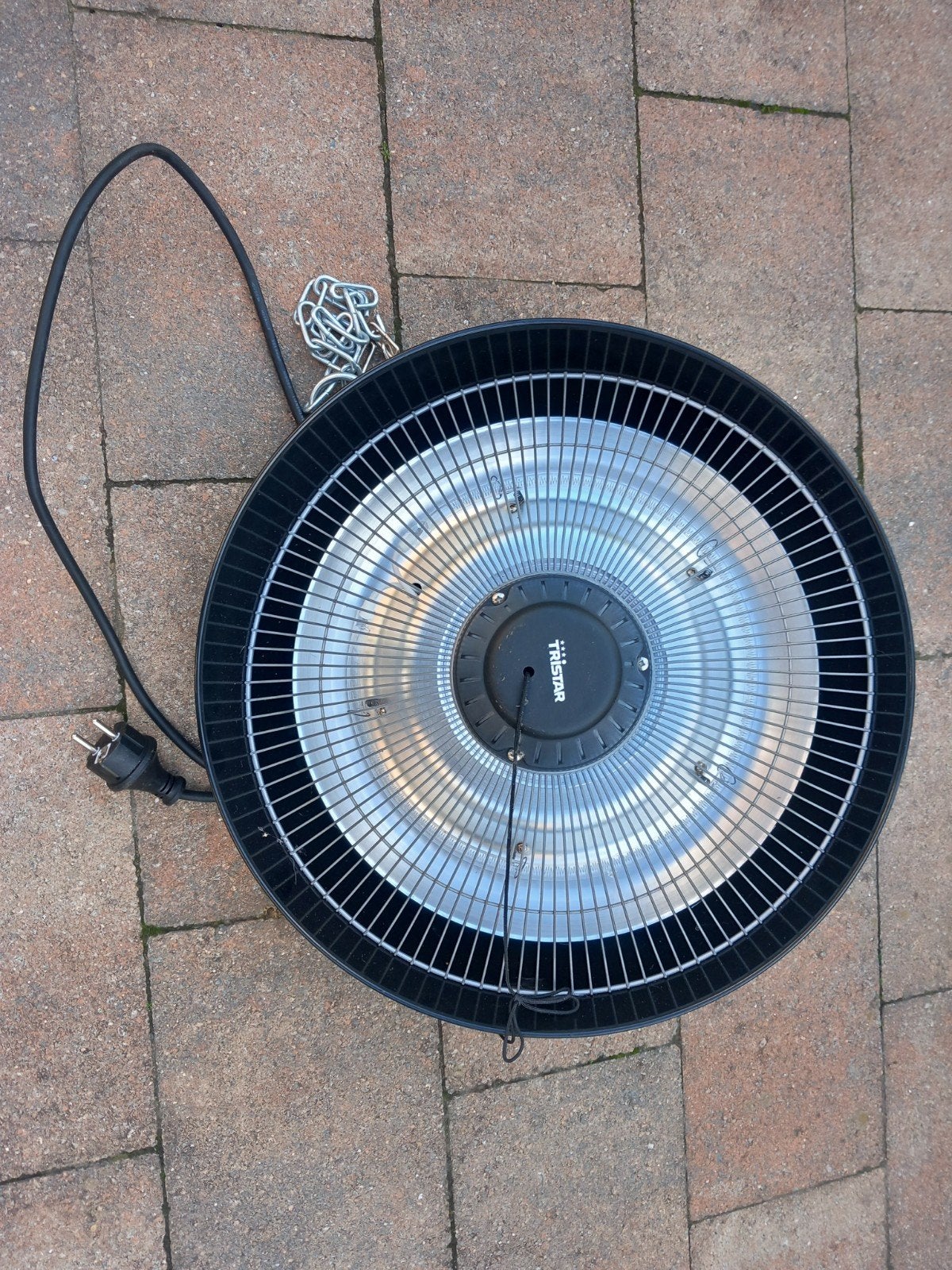 Tristar Elektrische Terrasverwarmer - Zwart, Ophalen, Zo goed als nieuw, Elektrisch, Plafond