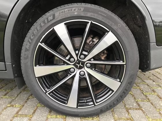 Polestar 2 19 inch velgen met Michelin banden, Gebruikt, Banden en Velgen, Zomerbanden, Ophalen