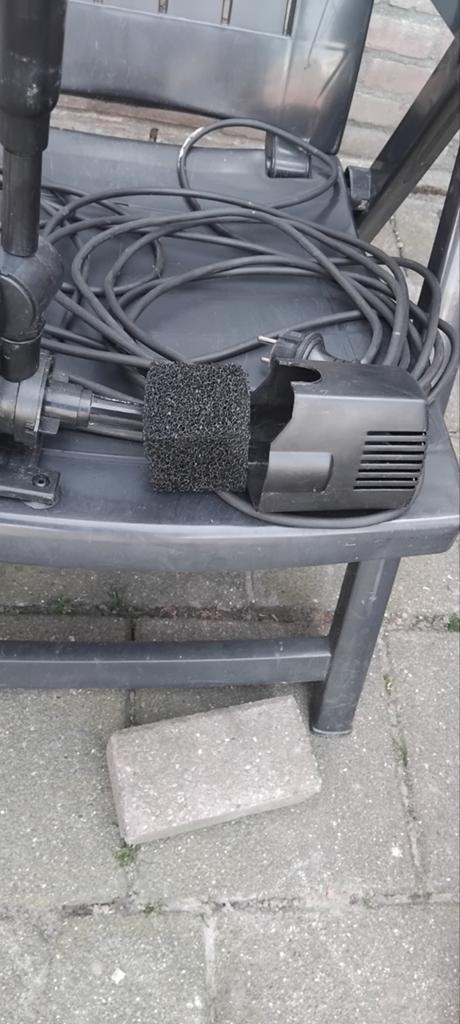 XTRA 900 Dompelpomp met filter en sproeier, Ophalen of Verzenden, Gebruikt, Elektrisch, Dompelpomp