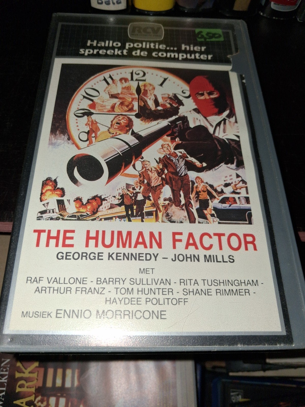 Betamax ex-rental  - The Human Factor, Vanaf 16 jaar, Ophalen of Verzenden, Gebruikt, Horror
