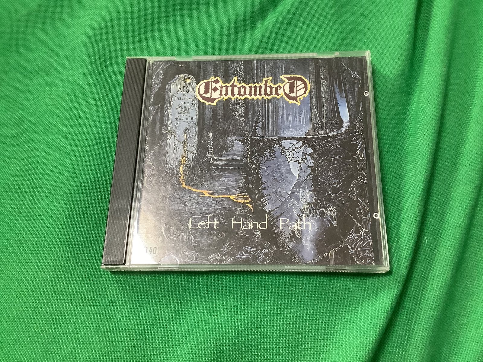 Entombed-Left Hand Path cd (rare!), Cd's en Dvd's, Cd's | Hardrock en Metal, Gebruikt, Ophalen of Verzenden