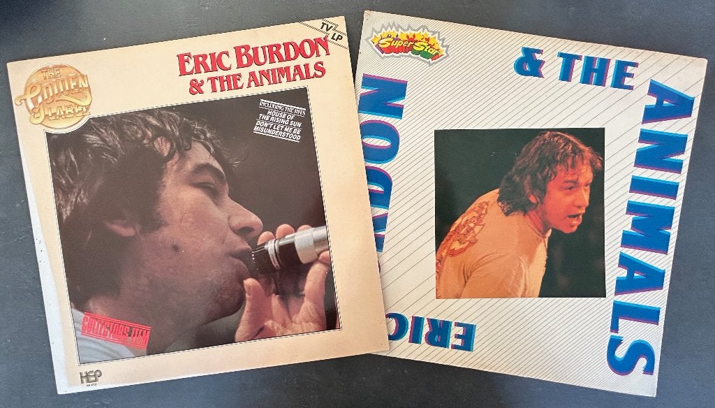 ERIC BURDON & THE ANIMALS - Superstar & Golden label (2 LPs), LP, Ophalen of Verzenden, Zo goed als nieuw, Classic Rock