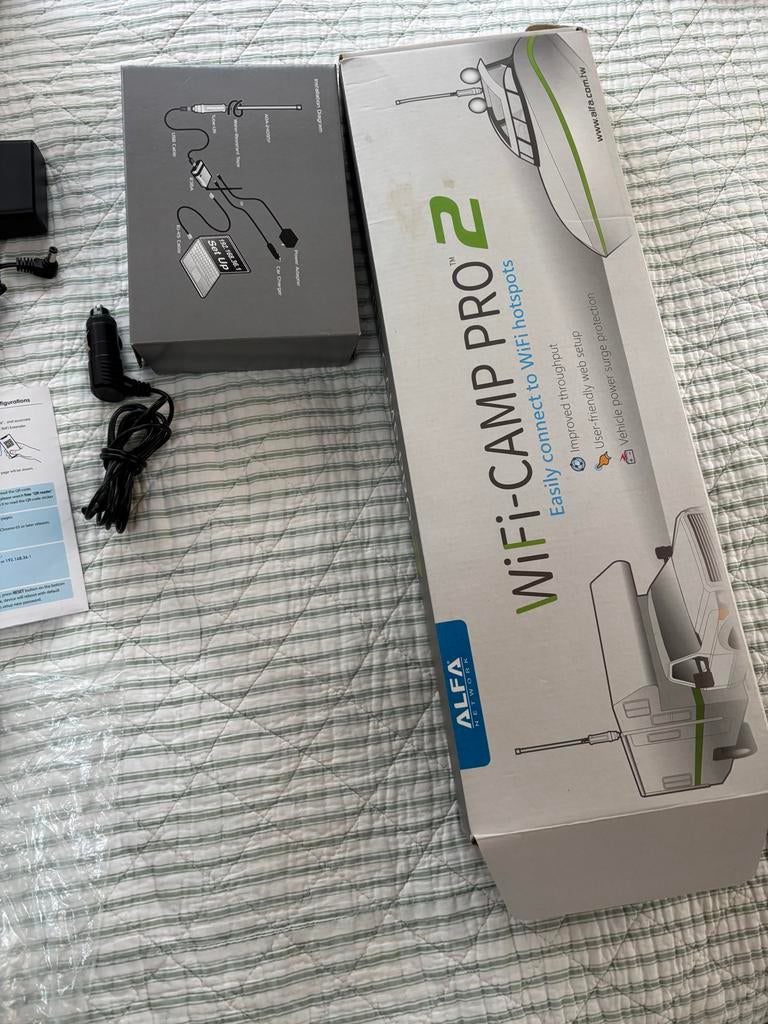 WiFi Camp Pro 2 Range Extender - Zo goed als nieuw, Computers en Software, WiFi-versterkers, Ophalen, Zo goed als nieuw