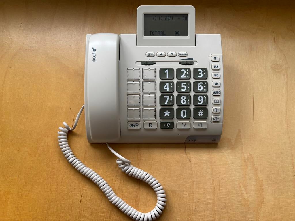 HUMANTECHNIK Scalla 2 telefoon voor ouderen, Ophalen of Verzenden, Zo goed als nieuw