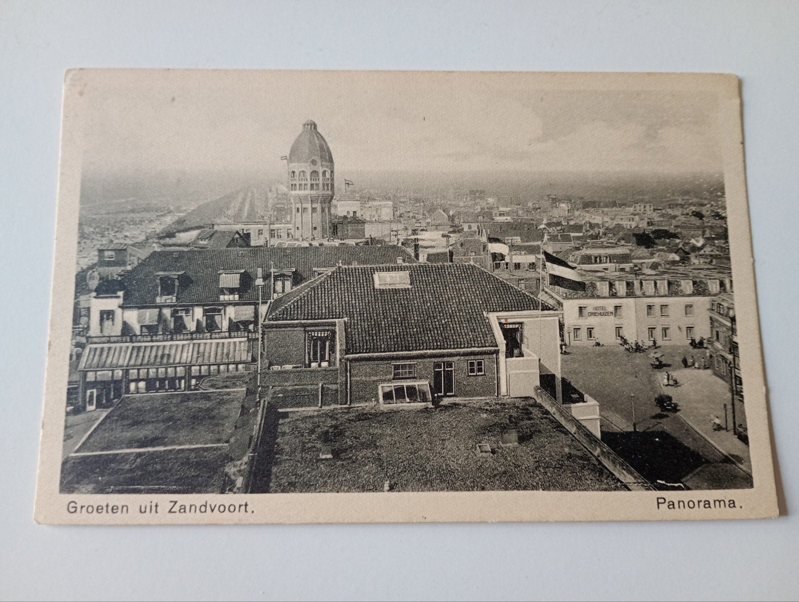 Zandvoort Panorama, Ophalen of Verzenden, 1920 tot 1940, Ongelopen, Noord-Holland