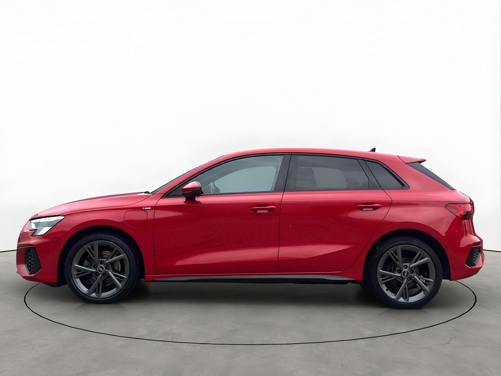 Audi A3 Sportback 40 TFSI e 204PK 2X S-Line Camera Keyless B, Gebruikt, 4 cilinders, 1535 kg, Leder en Stof