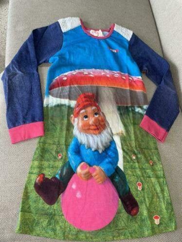 Mim-pi 152 jurk jurkje kabouterjurk, Zo goed als nieuw, Jurk of Rok, Mim-pi, Verzenden
