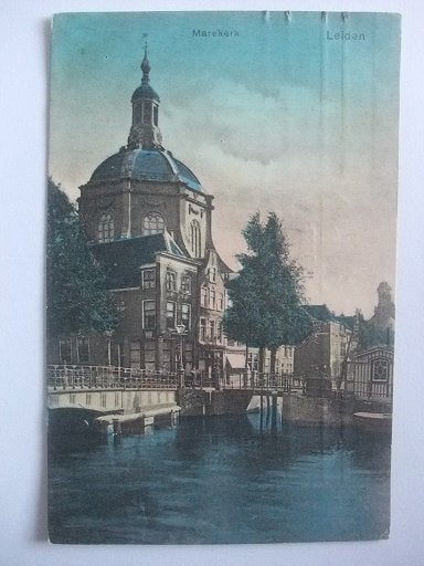 P276 Leiden - Marekerk - 1922, Verzenden, 1920 tot 1940, Gelopen, Zuid-Holland