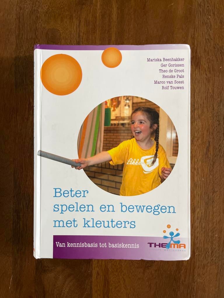 Beter spelen en bewegen met kleuters, Ophalen of Verzenden, Alpha, Zo goed als nieuw, HBO