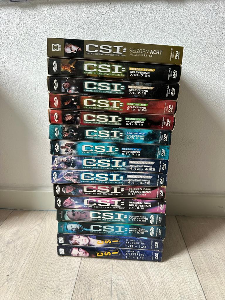 CSI (Las Vegas) 1 t/m 8, Vanaf 12 jaar, Ophalen of Verzenden, Gebruikt, Actie en Avontuur