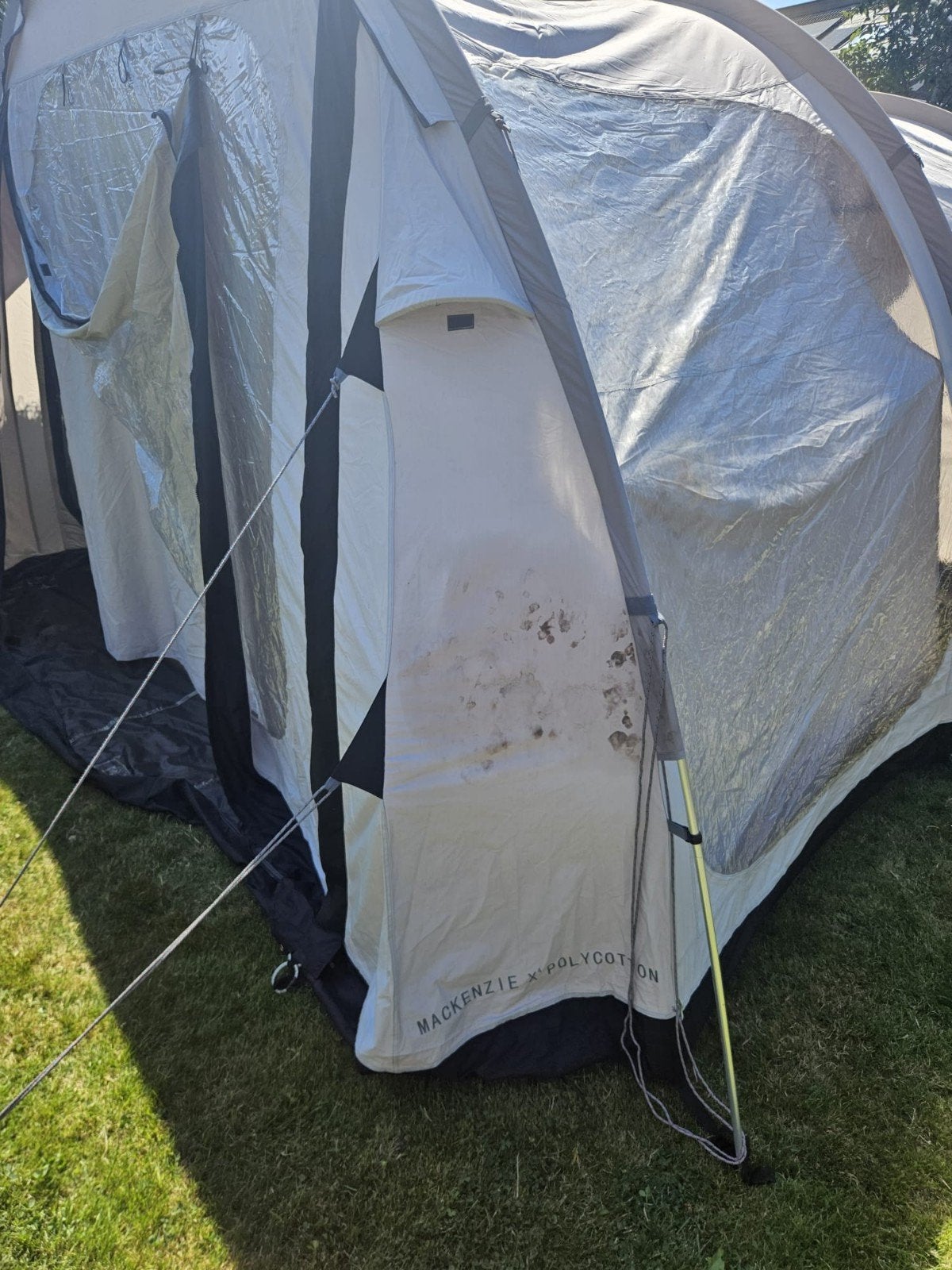 Coleman Mackenzie X4 tent - waterdicht, met vlek, Ophalen