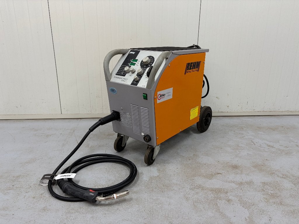 Rehm synergic pro 230-4 mig/mag lasapparaat 400V, Doe-het-zelf en Verbouw, Ophalen of Verzenden, Gebruikt, 150 tot 250 ampère