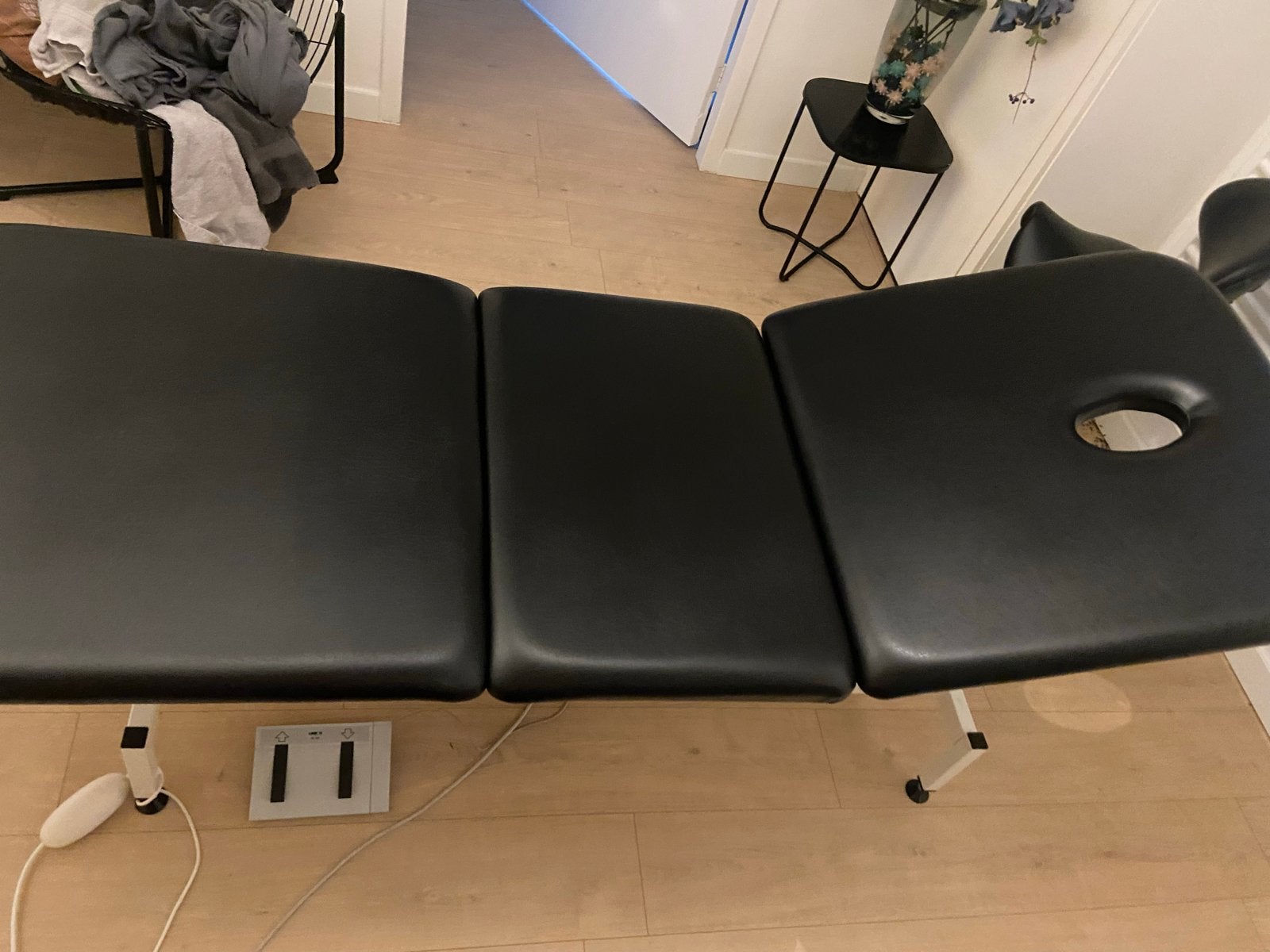 Elektrische Massagetafel/Behandeltafel Linak Motor, Ophalen, Zo goed als nieuw, Massagetafel