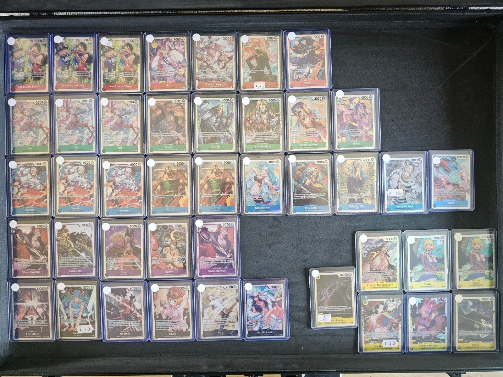 Diverse one piece SR 43 cards, Hobby en Vrije tijd, Verzamelkaartspellen | Overige, Ophalen of Verzenden, Nieuw, Meerdere kaarten