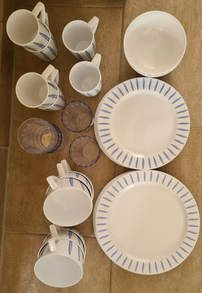 Rosti Mepal camping servies, Ophalen, Zo goed als nieuw