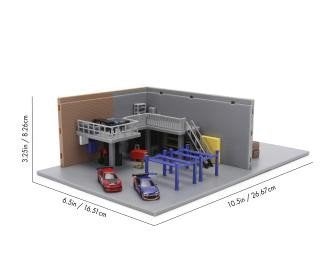 Fast & Furious Nano Han's Garage Diorama set, Auto, Jadatoys, Nieuw, Ophalen of Verzenden