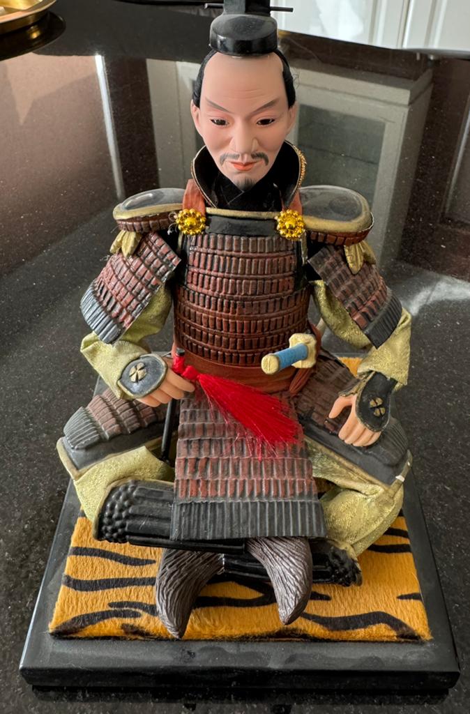 Bieden: Samurai figuur 25cm, Ophalen of Verzenden