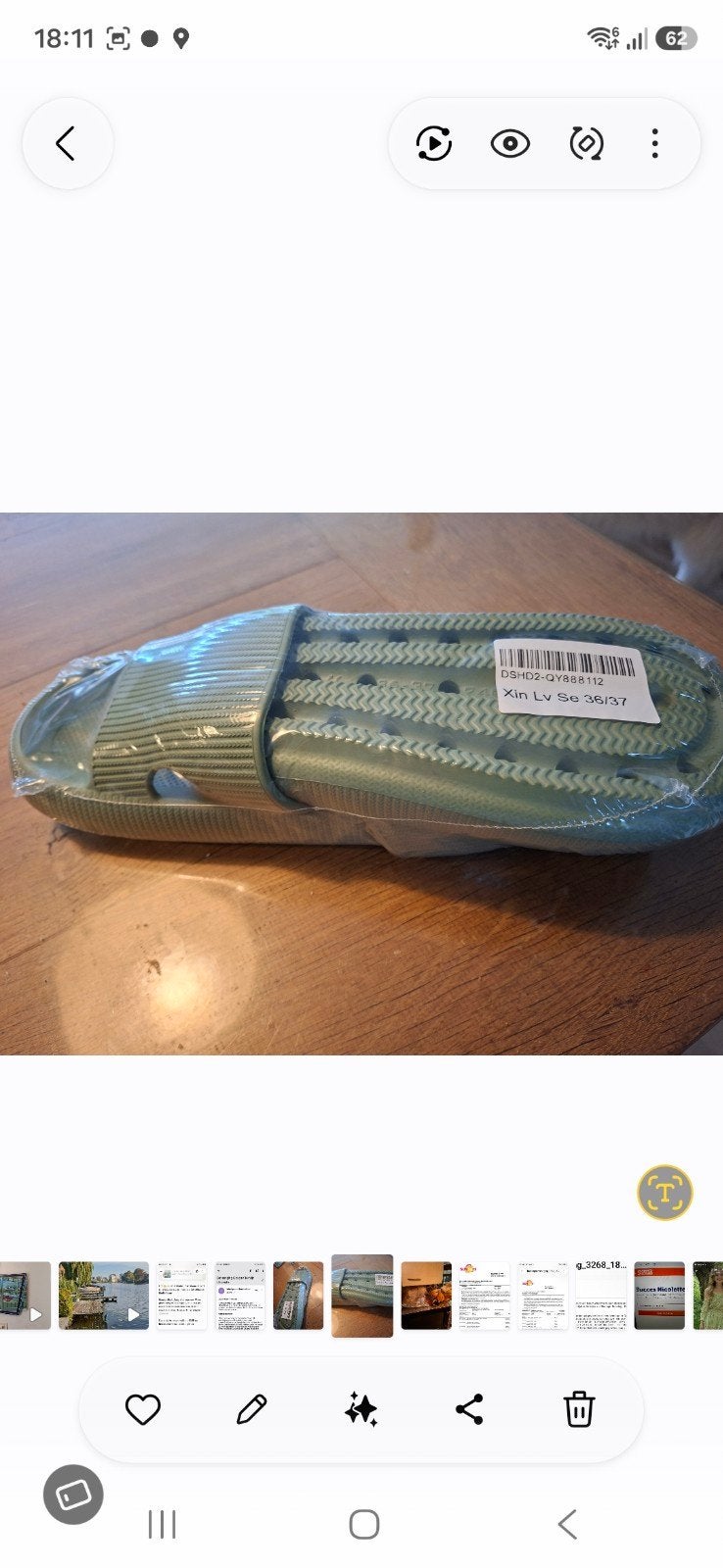 Happy Flops Slippers - Maat 36/37 - Nieuw, Slippers, Nieuw, Ophalen of Verzenden, Happy Flops